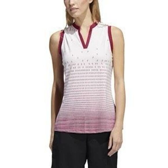 $60 adidas polo tank size small  m12 - Picture 1 of 5